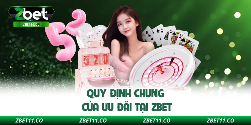 Quy định chung của ưu đãi tại Zbet